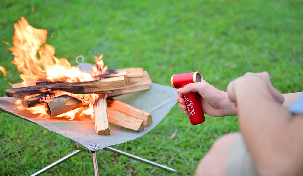 KiCA JetFan 2S 多機能電動エアダスター (レッド) セット」KiCA JetFan