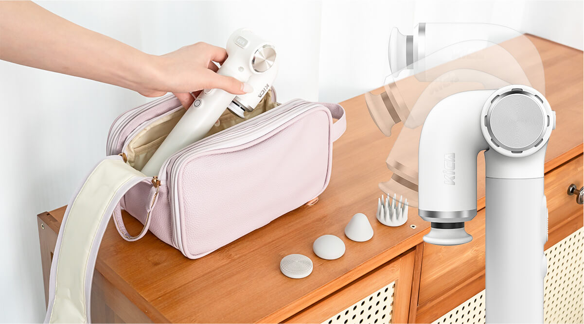 KiCA Evo-mini 90° foldable and rotatable head